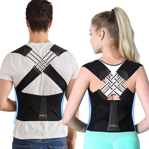 ✨ New Kella™ Universal Posture Corrector – Effective Back and Shoulder Support (Free Size)