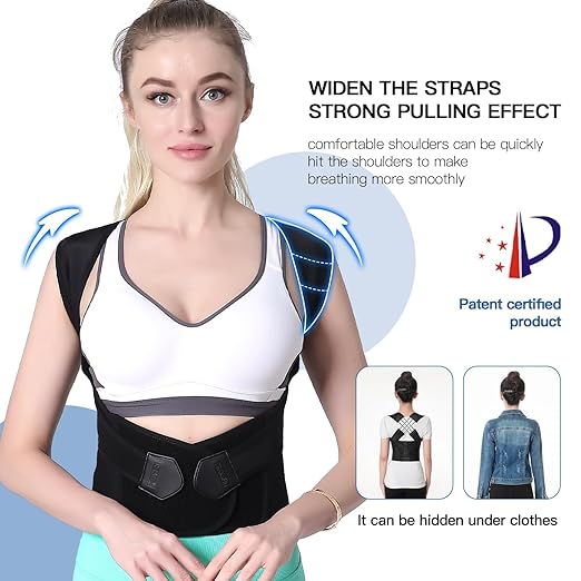 ✨ New Kella™ Universal Posture Corrector – Effective Back and Shoulder Support (Free Size)