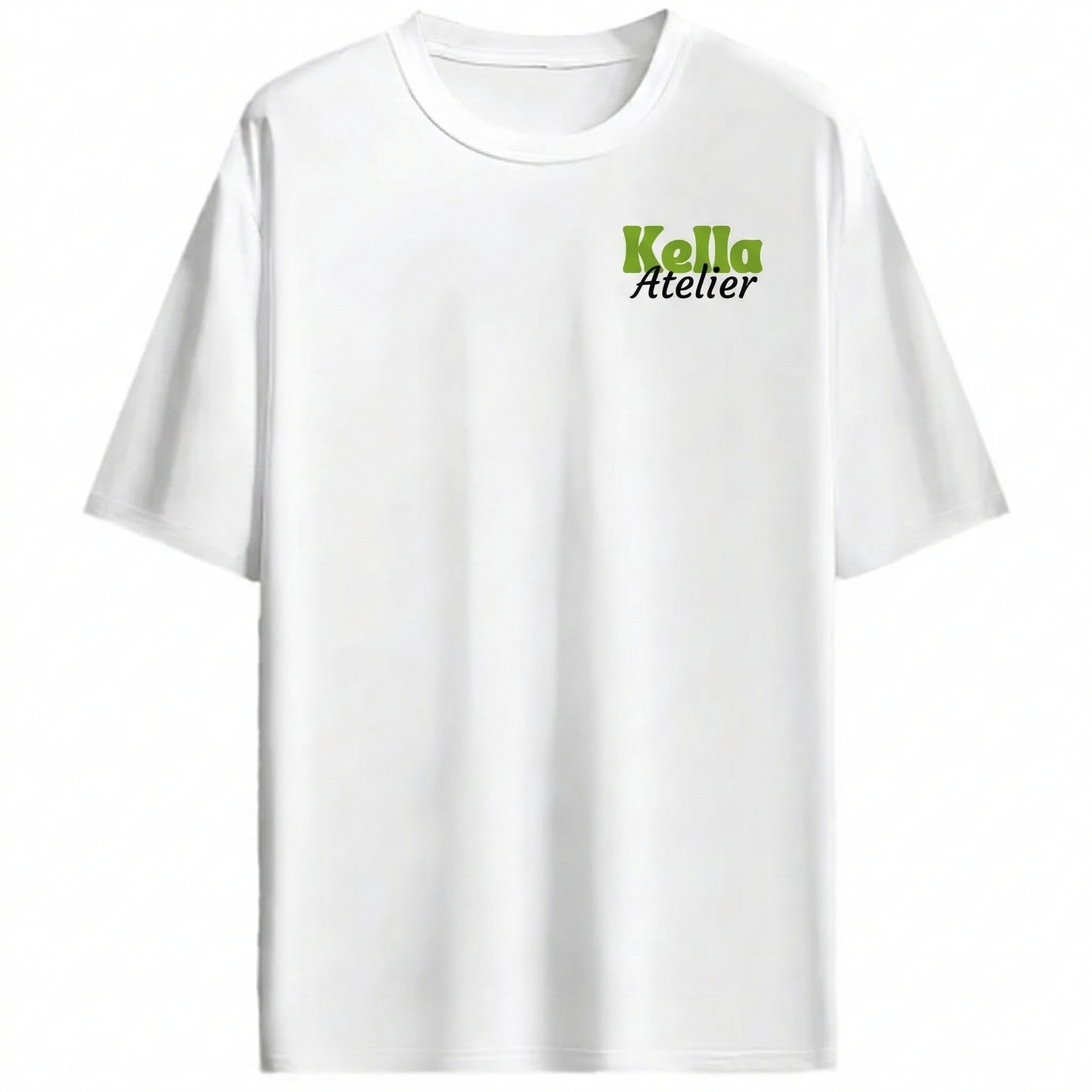 Matcha Love Oversized Tee - Kella Atelier | 220 GSM Premium Cotton
