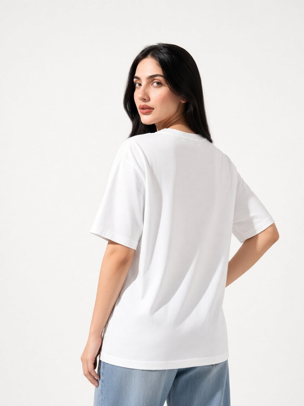 Born To Run Oversized Tee - Kella Atelier | 220 GSM Premium Cotton