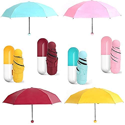 Kella Capsule Shape Umbrella for Men and Women - Stylish and Convenient