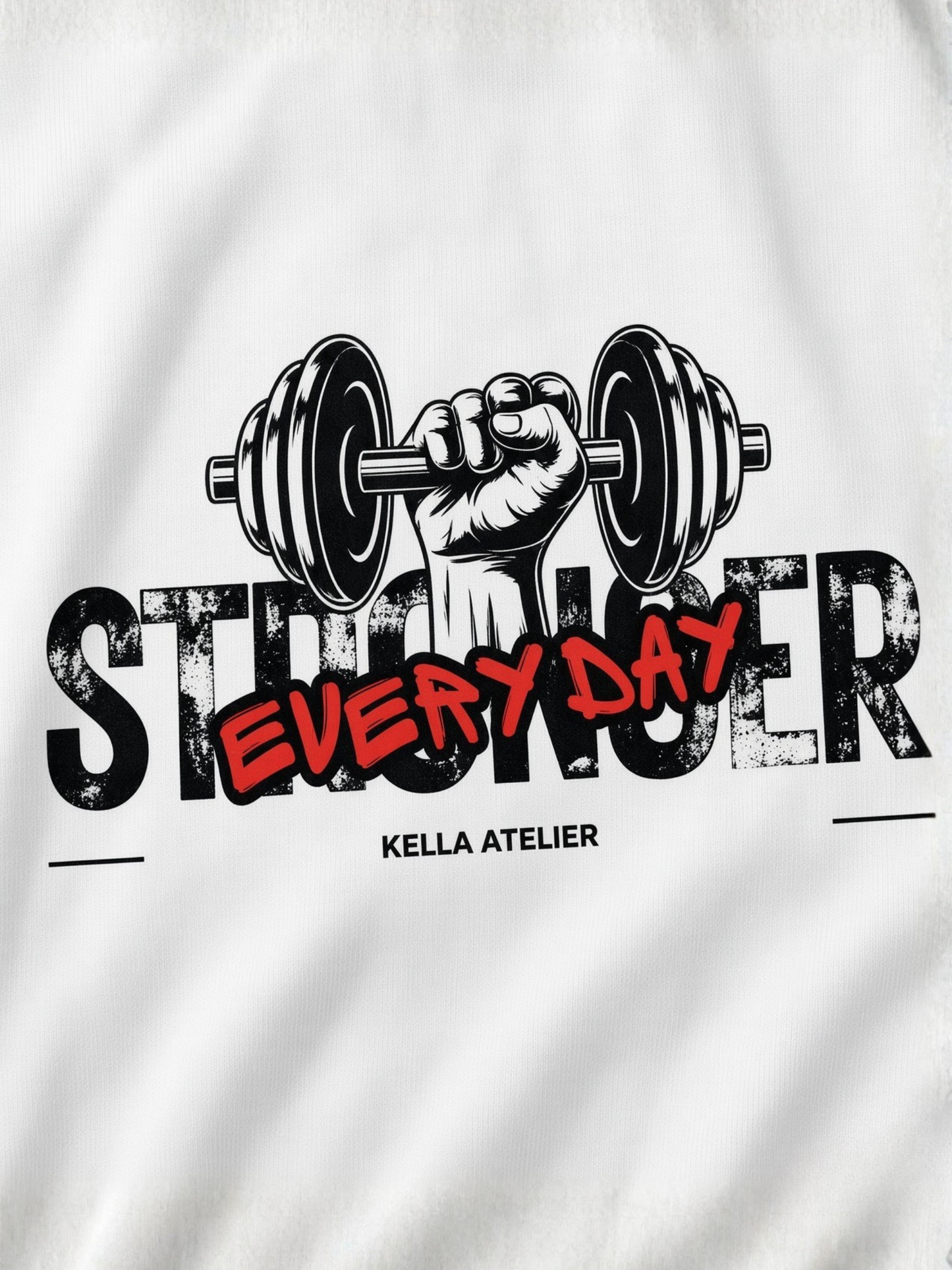Stronger Everyday Oversized Tee - Kella Atelier | 220 GSM Premium Cotton