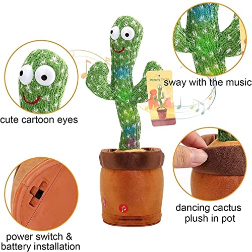 Kella Dancing Cactus -  Unbreakable toy for Endless Fun