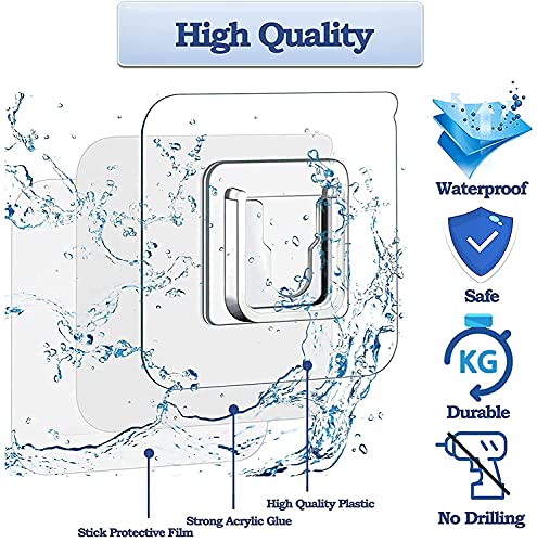 Kella Double Sided Adhesive Waterproof Heavy Load Wall Hook