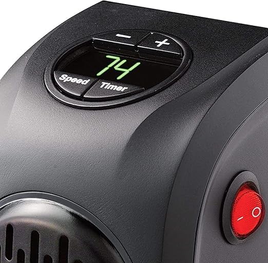 New Portable  400 Watts Handy Heater – Quick Heating, Timer with Thermostat