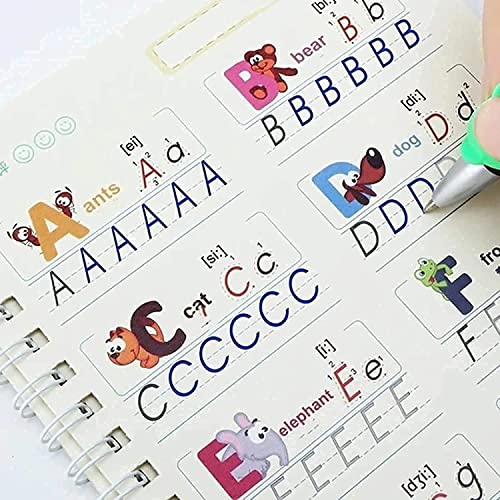 New Kella Creative Workbook,  Calligraphy Kit - Spark Creativity in Preschoolers and Beginners!