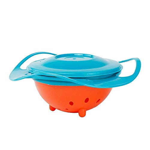 360 Rotating Gyro Bowl for Baby and Kids Feeding Bowl