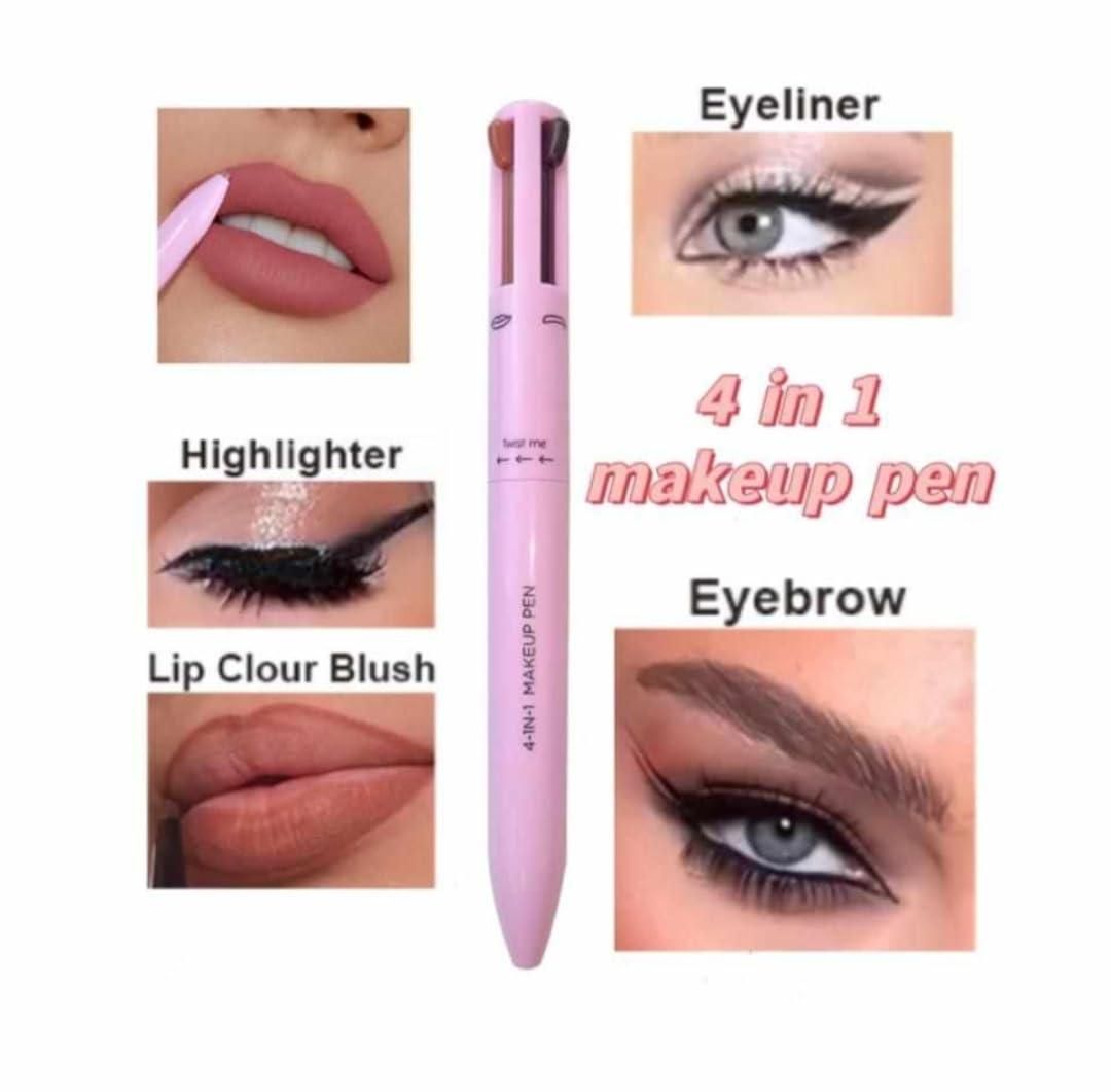 Kella 4-in-1 Makeup Pen – Eyeliner, Brow Liner, Lip Liner & Highlighter