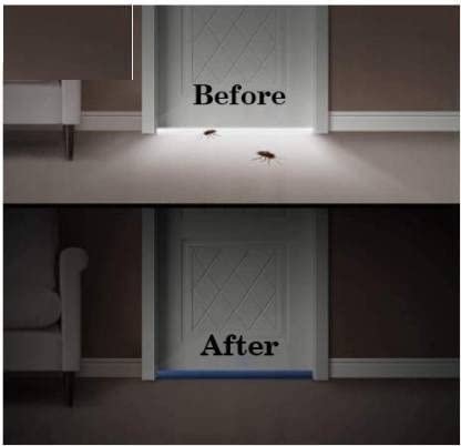 Kella Door Guard - Keep Your Home Safe and Quiet 42 inch  | Door Seal | Door Closers