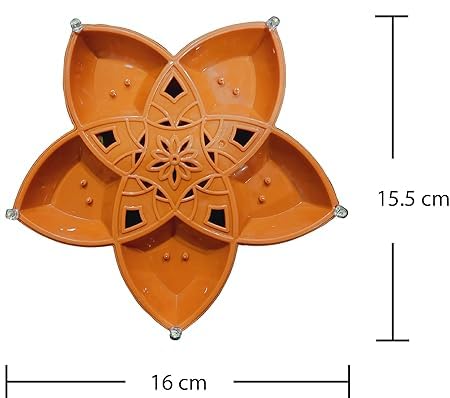 Panchmukhi Water Sensor Led Diyas, Smokeless Sensor Led Light for Indoor and Outdoor