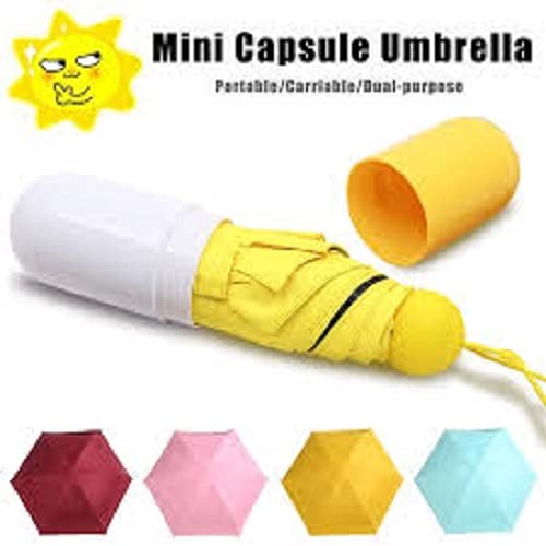 Kella Capsule Shape Umbrella for Men and Women - Stylish and Convenient