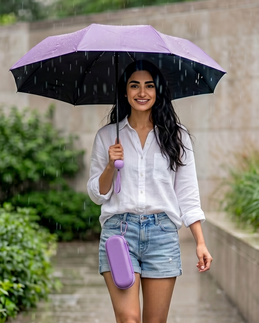 KELLA Portable Sky Capsule Umbrella — Sun & Rain Protection