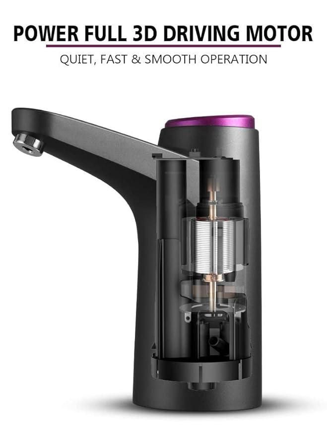 Kella Automatic Wireless Water Dispenser – Portable, Rechargeable & Touch Activated