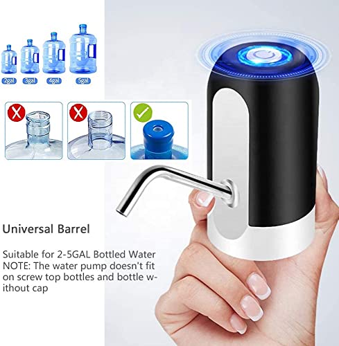 Kella Automatic Water Dispenser Pump - Rechargeable, Portable, and Easy-to-Use