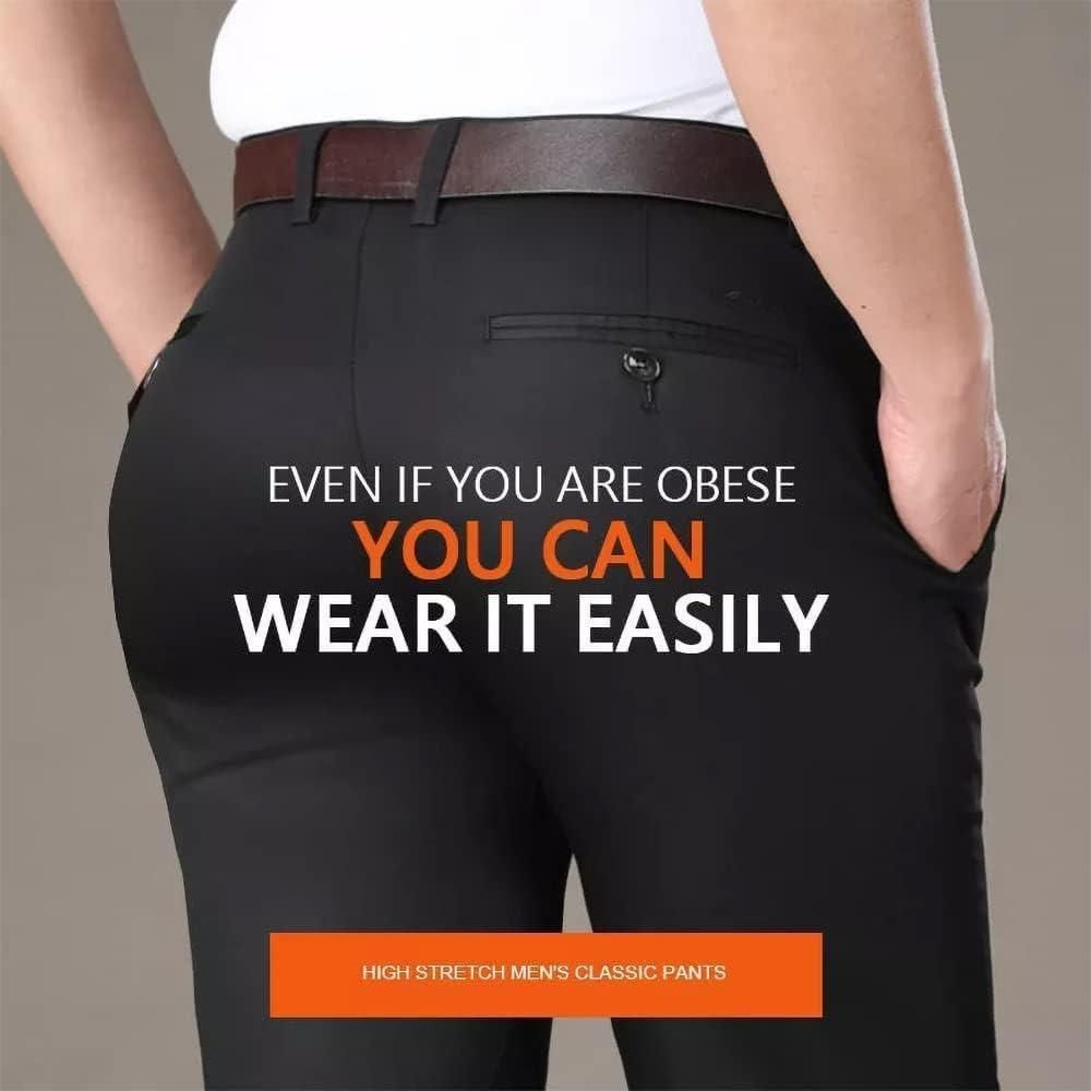 🔶 Kella Men’s Premium High-Stretch Slim Fit Pants Combo– Comfort Meets Style (Pack of 3)