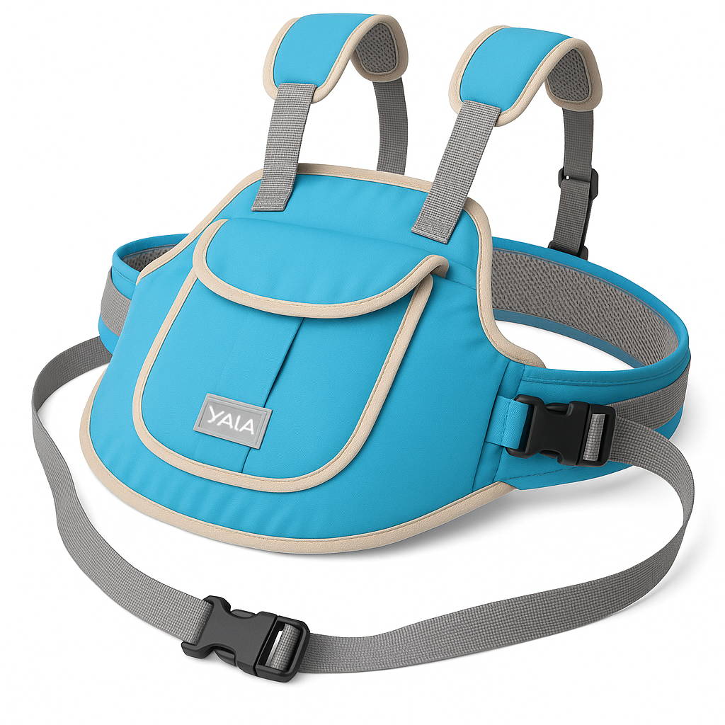 🛡️ Kella Adjustable Child Safety Belt for 2 Wheeler | Baby Safety Harness for Scooters & Bikes