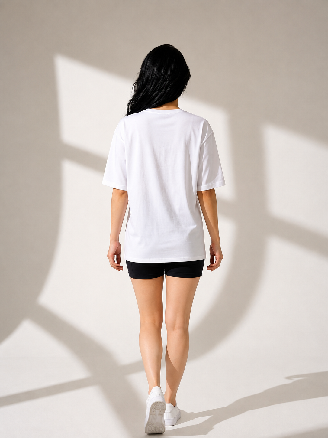 Red Running Club Oversized Tee - Kella Atelier | 220 GSM Premium Cotton