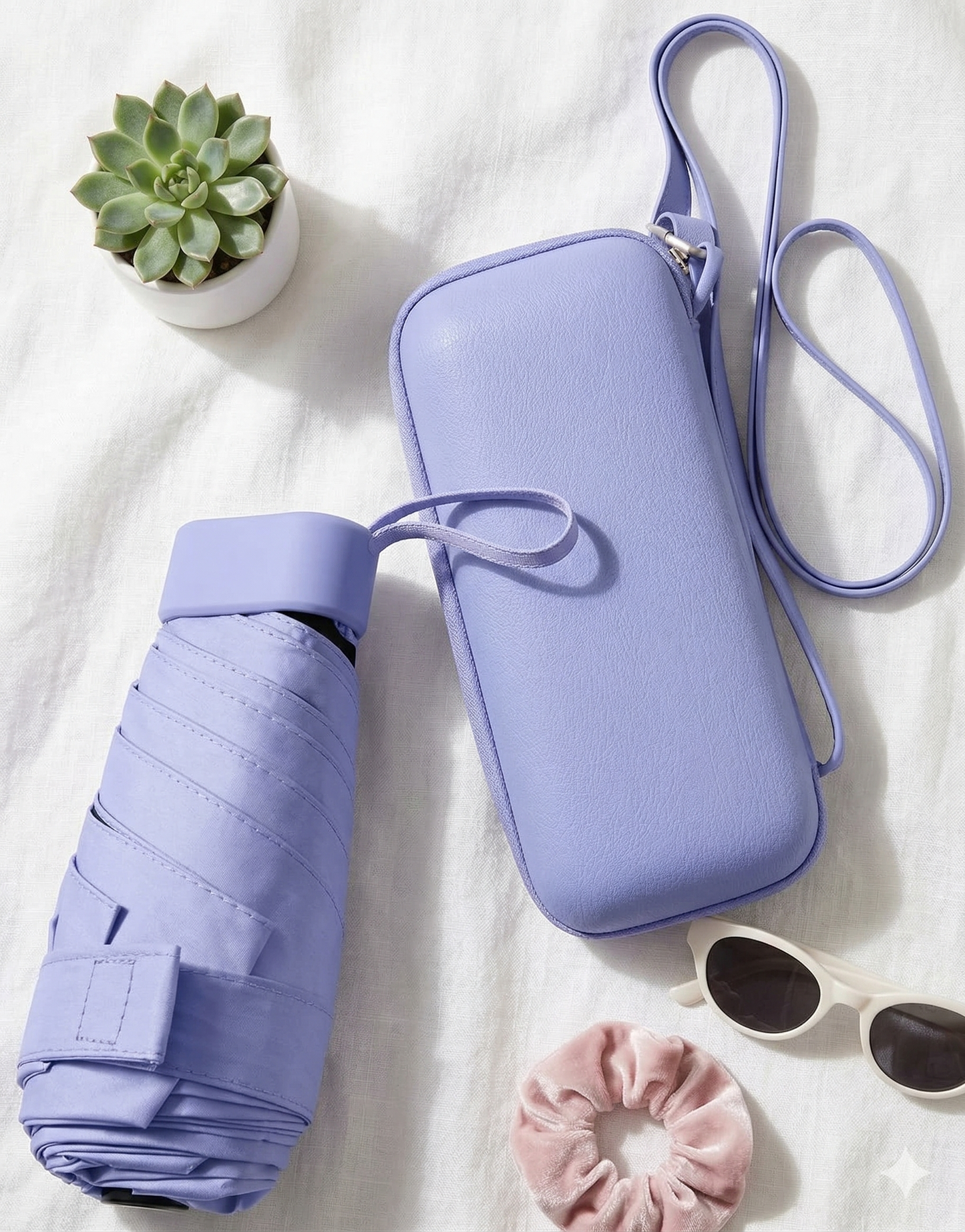 KELLA Portable Mini Umbrella — Sun & Rain Protection