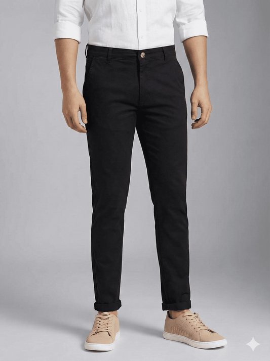 🔶 Kella Men’s Premium High-Stretch Slim Fit Pants Combo– Comfort Meets Style (Pack of 3)