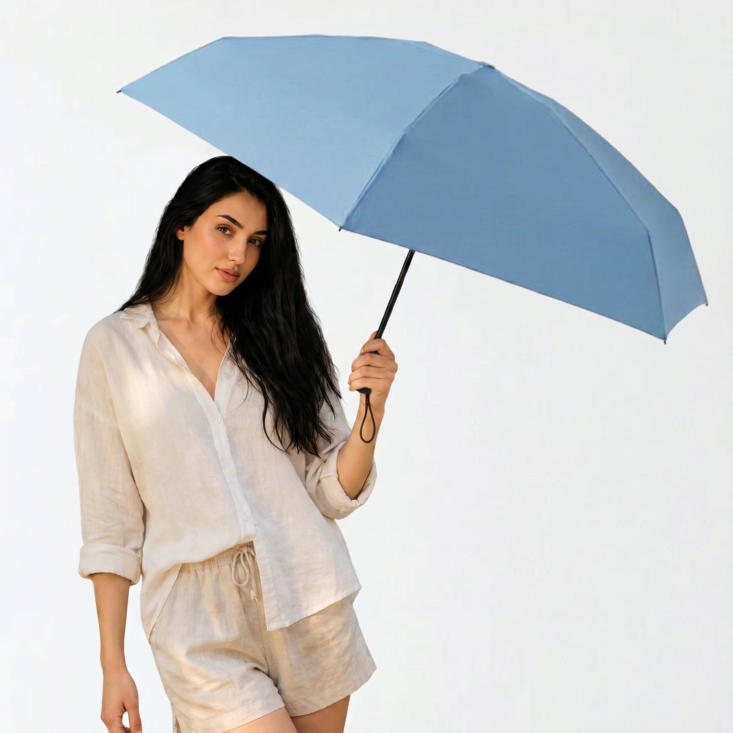 KELLA Portable Sky Capsule Umbrella — Sun & Rain Protection