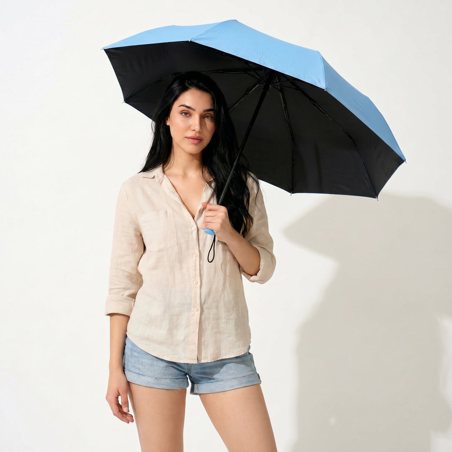 KELLA Portable Sky Capsule Umbrella — Sun & Rain Protection